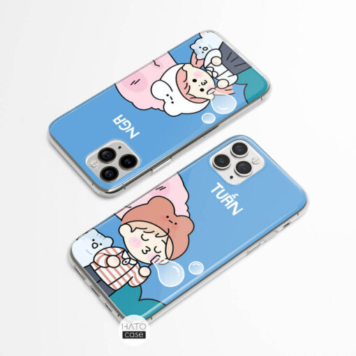 thiết kế ốp điện thoại đôi