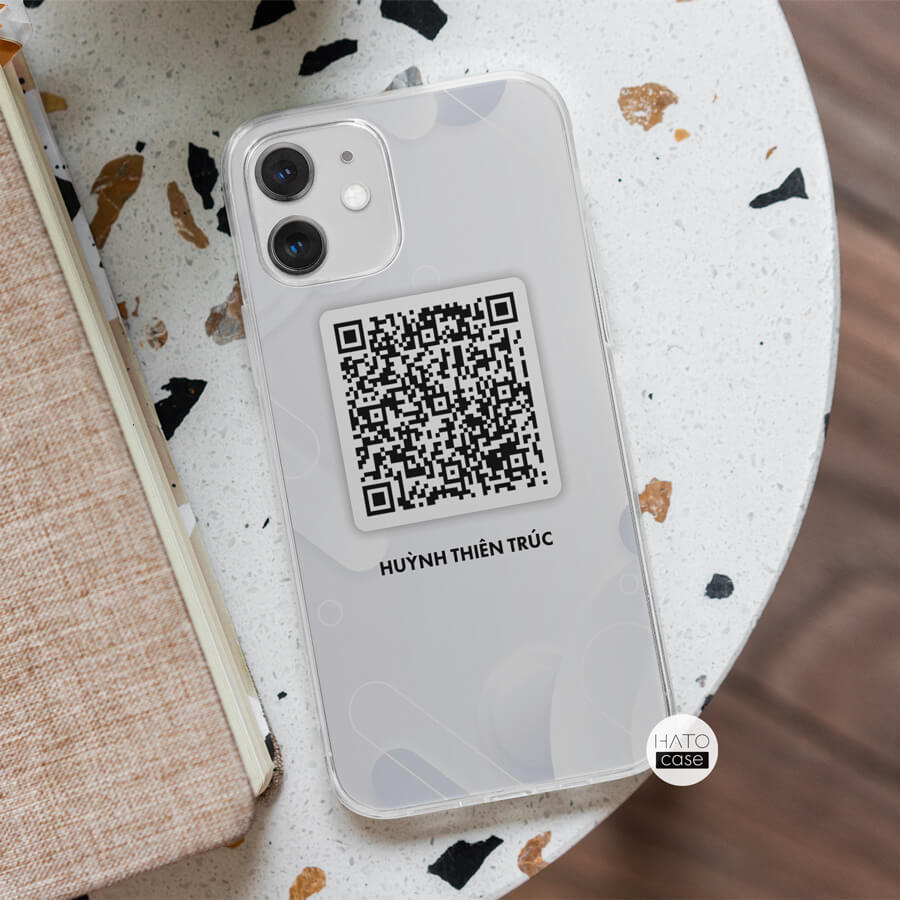Ốp lưng in mã QR đi đường