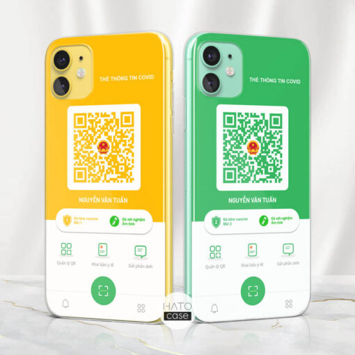 Ốp Lưng Thẻ Xanh Covid