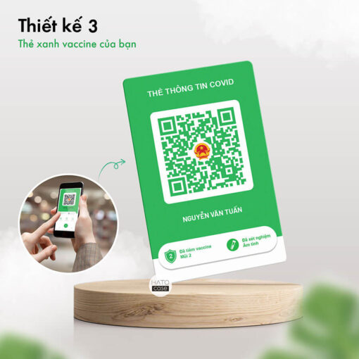 In Thẻ Xanh Covid | Thẻ Thông Tin Covid - Image 7