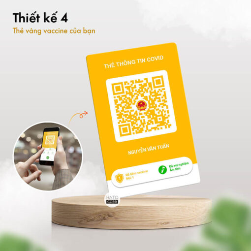 In Thẻ Xanh Covid | Thẻ Thông Tin Covid - Image 8