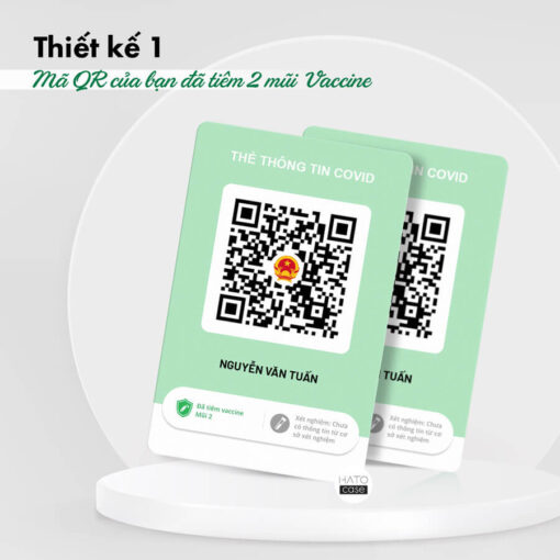 In Thẻ Xanh Covid | Thẻ Thông Tin Covid - Image 5