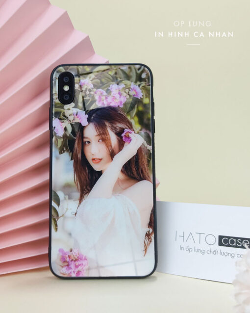 Đặt Ốp Lưng In Hình Ảnh Bạn Yêu Thích - Ốp Kính Tráng Gương Sang Trọng - Image 2