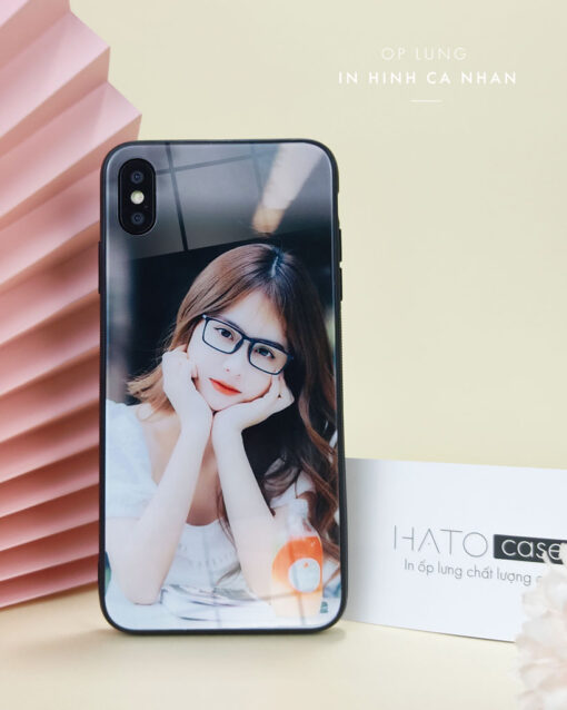 Đặt Ốp Lưng In Hình Ảnh Bạn Yêu Thích - Ốp Kính Tráng Gương Sang Trọng - Image 3