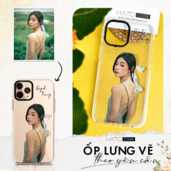 Ốp Lưng Vẽ Tay Theo Yêu Cầu (Review)