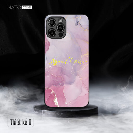 Ốp Lưng Mặt Kính Ánh Kim - In Tên Theo Yêu Cầu - Image 8