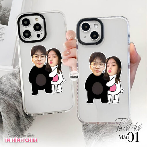 Ốp lưng cặp đôi chibi | Tất cả dòng điện thoại - Image 2
