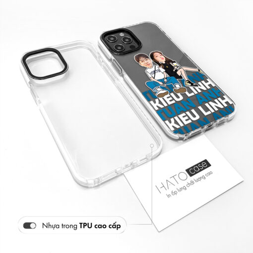 Ốp lưng cặp đôi chibi in tên 02 | Tất cả dòng điện thoại - Image 6