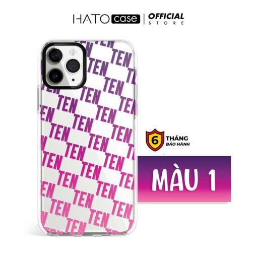 Ốp lưng in tên theo yêu cầu cao cấp khắc tên quà tặng ý nghĩa - Image 2