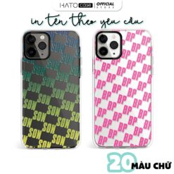 Ốp lưng in tên theo yêu cầu, khắc tên quà tặng ý nghĩa 1