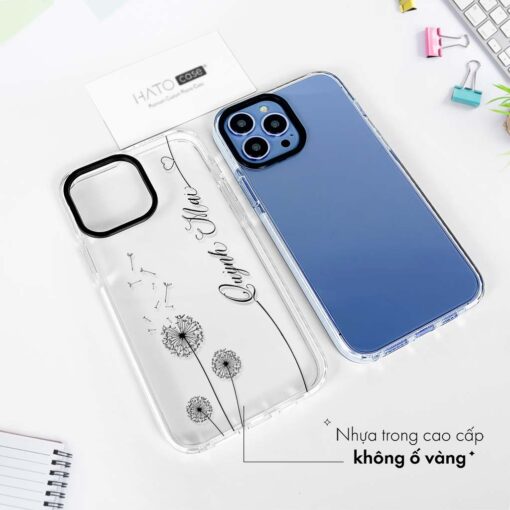 Ốp lưng in tên riêng theo yêu cầu, kèm hoạ tiết bông hoa | Bộ sưu tập 16 mẫu - Image 14