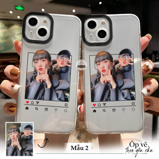 Ốp Điện Thoại Vẽ Tay Theo Yêu Cầu - Image 2