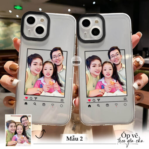 Ốp lưng vẽ tay theo yêu cầu
