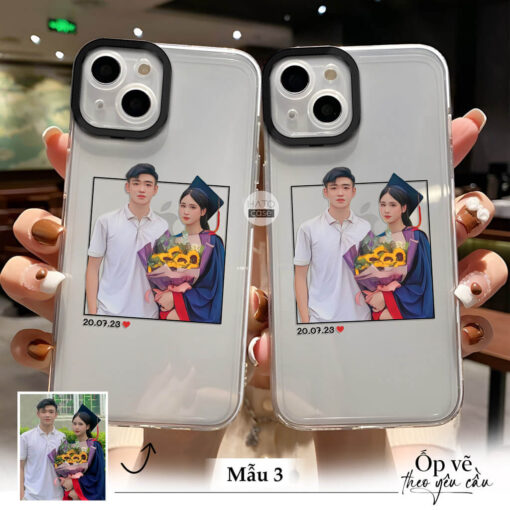 Ốp Điện Thoại Vẽ Tay Theo Yêu Cầu - Image 3
