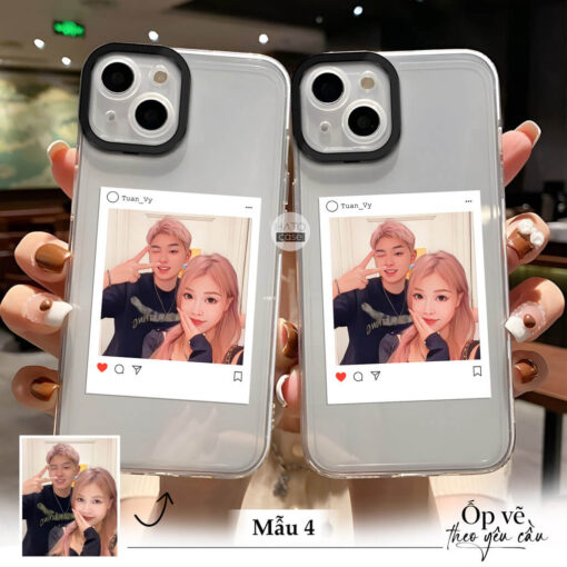 Ốp Điện Thoại Vẽ Tay Theo Yêu Cầu - Image 4