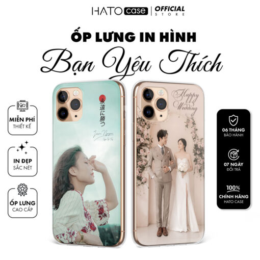 Ốp Lưng Điện Thoại iPhone 14 Pro Max In Hình Bạn Yêu Thích
